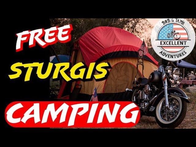 Sturgis Rally 2022 FREE Camping Locations #SturgisRally #Blackhills #Deadwood #Lead #harleydavidson