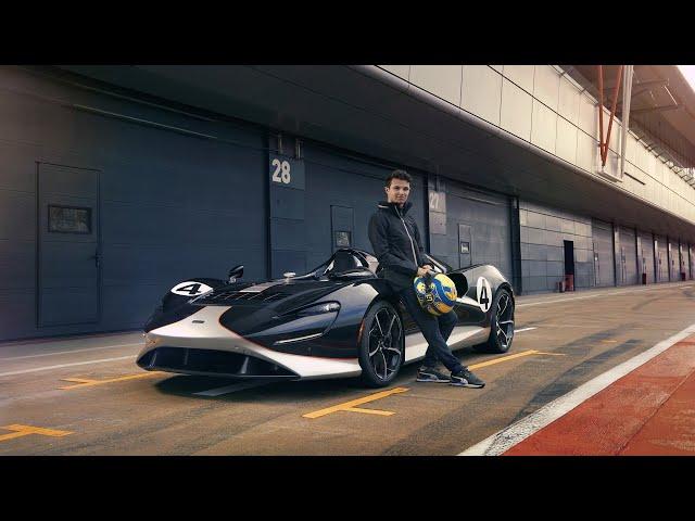 Put to the test - Lando Norris drives the McLaren Elva