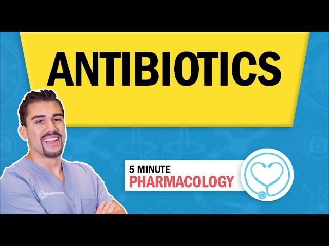 Pharmacology - Antibiotics, Anti Infectives nursing RN PN (MADE EASY)