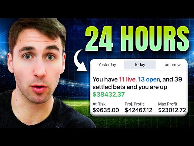 $38,000 PROFIT in 24 HOURS Sports Betting Strategy (Step-by-Step Tutorial!)