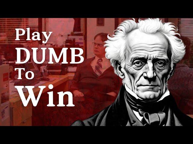 You'll NEVER want to be SMART ever again: Schopenhauer's Secret