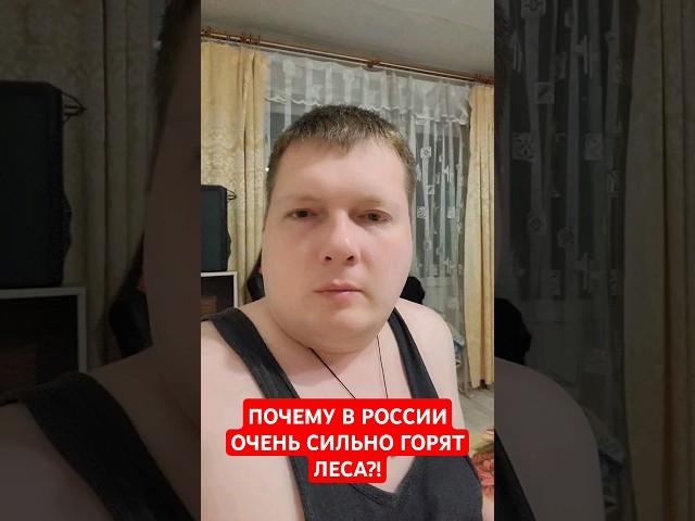 ПОЧЕМУ В РОССИИ ОЧЕНЬ СИЛЬНО ГОРЯТ ЛЕСА?!