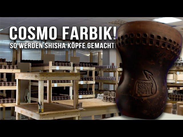 COSMO BOWL FABRIK TOUR! So werden Shisha Köpfe hergestellt!