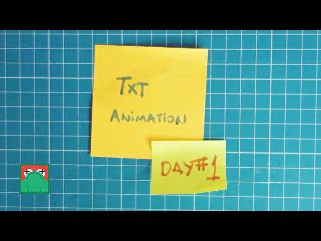 TUTORIAL: Advanced Text Animation in After Effects - Day 1