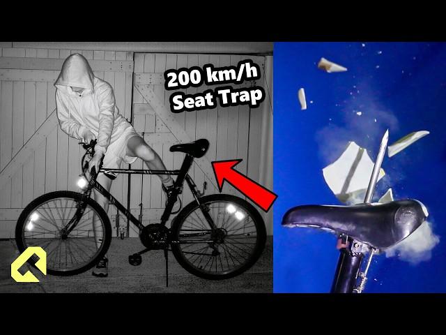 I built the ultimate bike thief trap