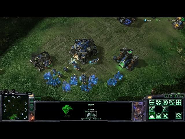 StarCraft 2 TERRAN Gameplay