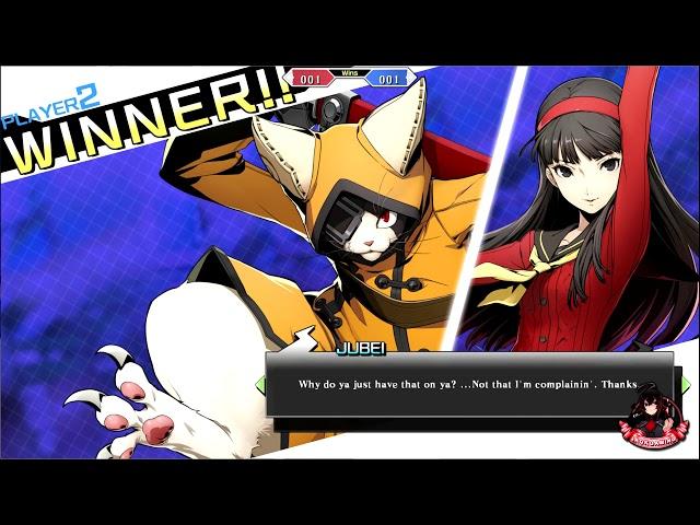 BlazBlue: Cross Tag Battle - Jubei's Special Interactions (as of DLC 2-3)