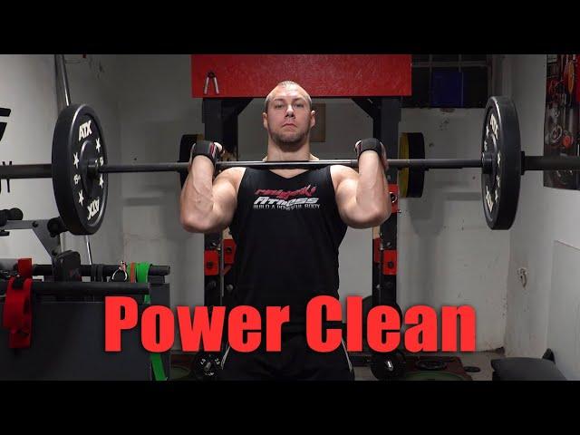 Umsetzen Power Clean Tutorial Technik