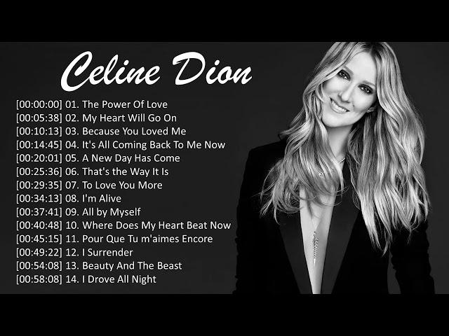 Celine Dion Greatest Hits  Best Songs