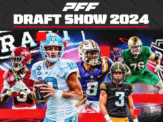  LIVE NFL Draft Round 1 | Pro Football Focus Draft Show