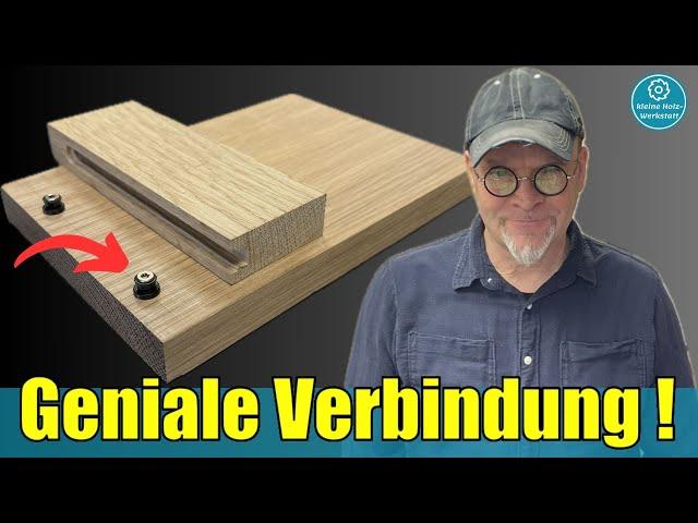 Unsichtbare Möbelverbindung⏐Keilverbinder schnell erklärt⏐kleine holzwerkstatt