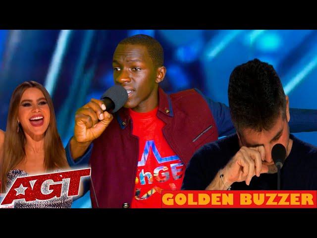 GOLDEN BUZZER:Incredible Worship Performance on America's Got Talent Brings Simon Cowell to Tears!!