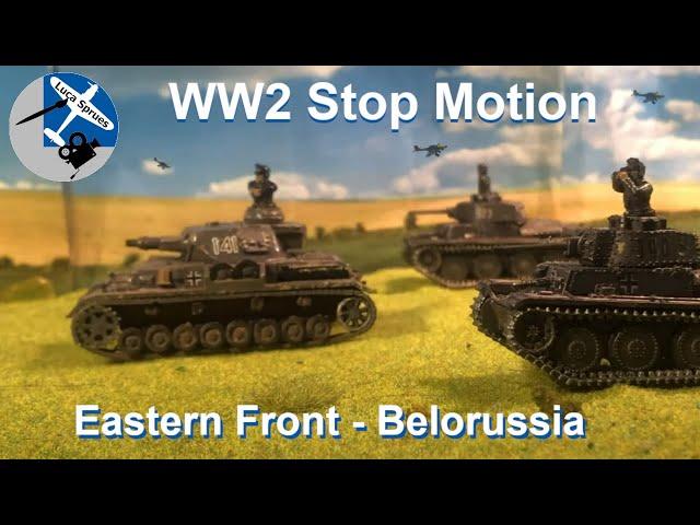 Model Kit Stop Motion - The Eastern Front, Belorussia (1/72 Scale Airfix Film)