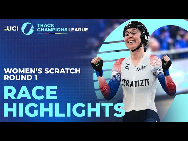 Welcome BACK Katie Archibald! | Women's Scratch Race | Round 1 Saint-Quentin-en-Yvelines 2024