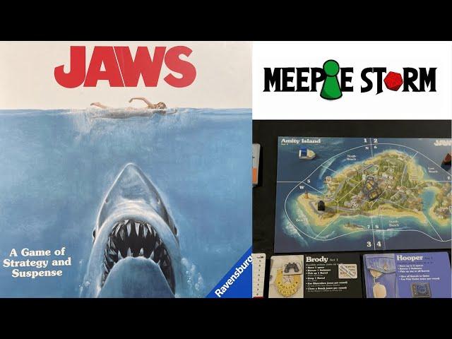 Jaws - Board Game Review/Overview - Prospero Hall, Ravensburger, Meeple Storm