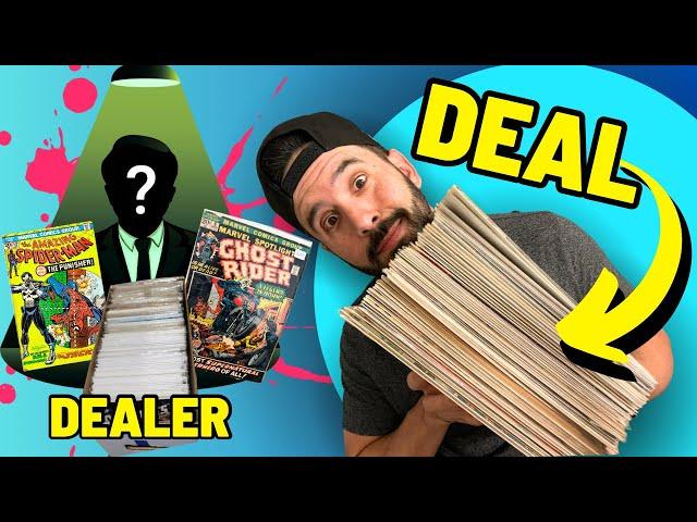 HE INHERITED COMICS... I GOT A DEAL… A TOP 3 COMIC HAUL FOR PRICE PICK UP!