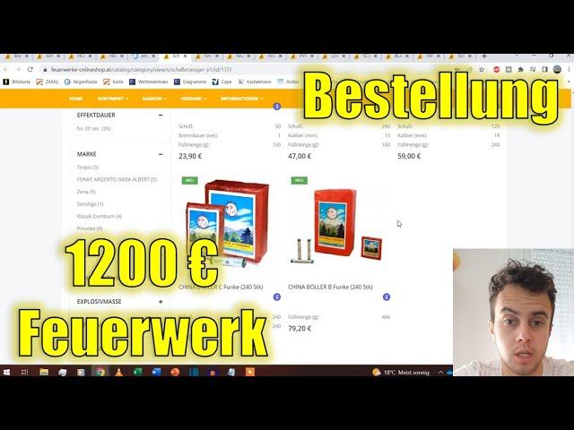 1200€ Feuerwerk Bestellung für Silvester 2023 | PyroMoe