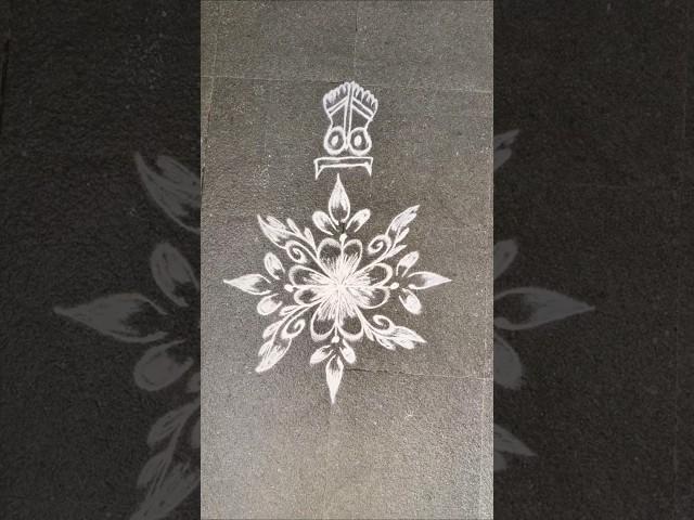 Little Kolam daily rangoli kolam design #trending #viralvideo #shorts #shortsfeed #youtubeshorts #yt