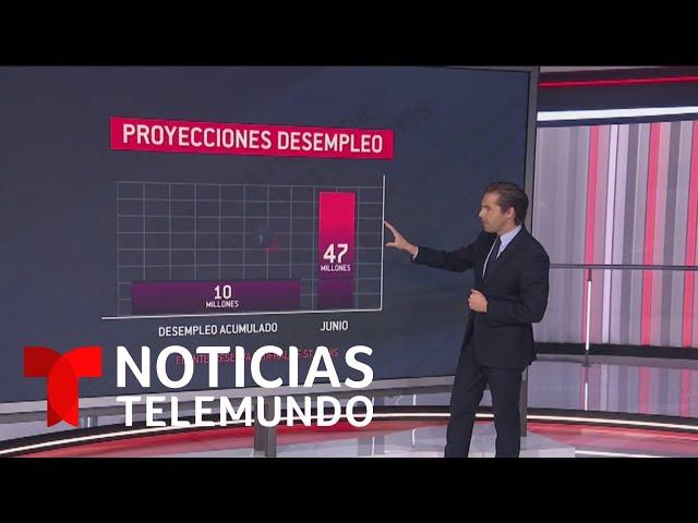 El desempleo en Estados Unidos alcanza su nivel más alto en 50 años | Noticias Telemundo