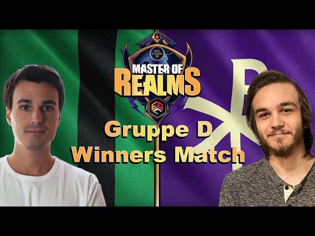 Seltsame Handelsroute - LucifroN vs Wam01 - Master of Realms - Gruppe D - Age of Empires 4