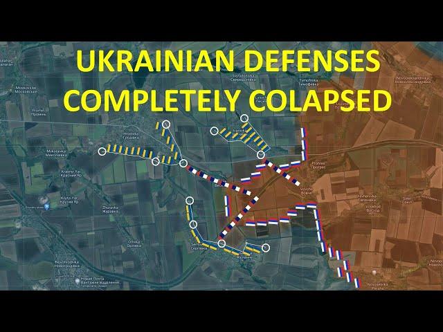 UKrainian Defenses Completely Collapsed l Russia Storms Vesele