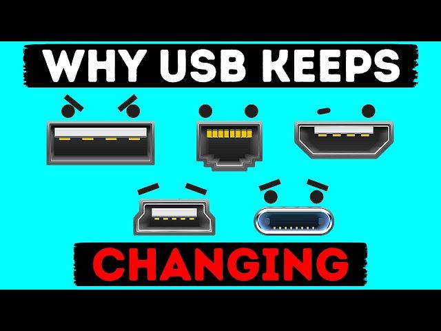 Why USB Changes Every Couple Years