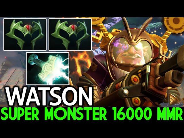 WATSON [Sniper] Super Monster 16000 MMR Aggressive Play Dota 2