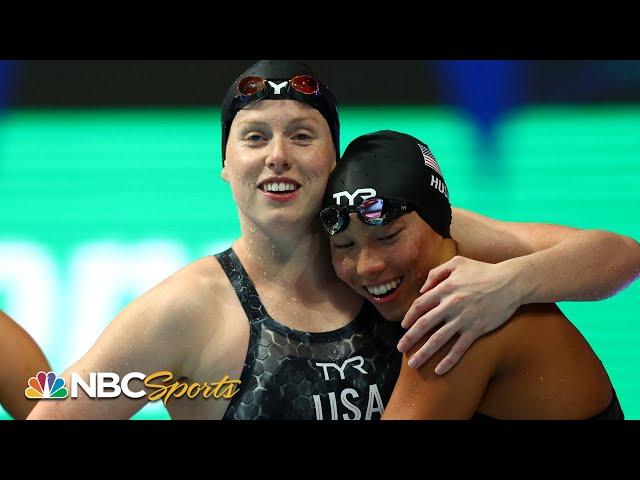 Team USA closes out historic Worlds with women's 4x100 medley gold | NBC Sports