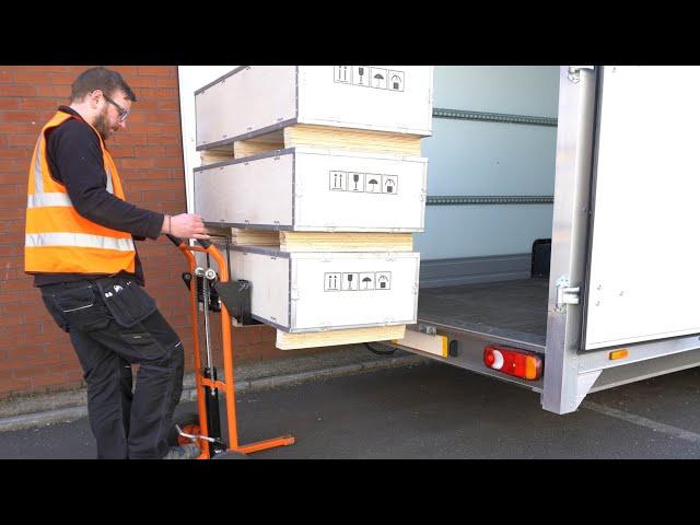 Lift Up to 200KG! Zero High Lift Pallet Truck - Manual Stacker & Keg Lifter