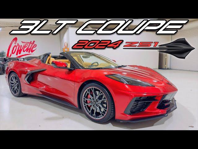 Gently used 2024 Red Mist C8 Beauty at Corvette World!