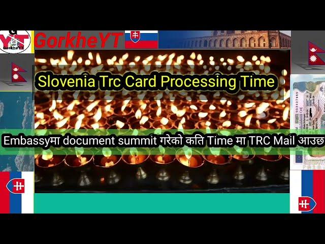 Slovenia Trc Card Processing Time/slovenia work permit from nepal2024#GorkheYT