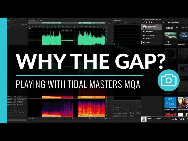 Tidal Masters MQA - Why the Frequency Spectrum Gap?