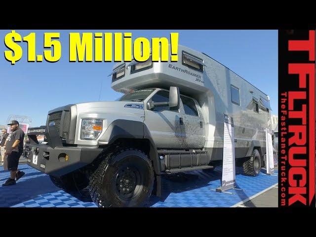 The Ultimate $1.5 Million EarthRoamer Luxury 4x4 RV Revealed