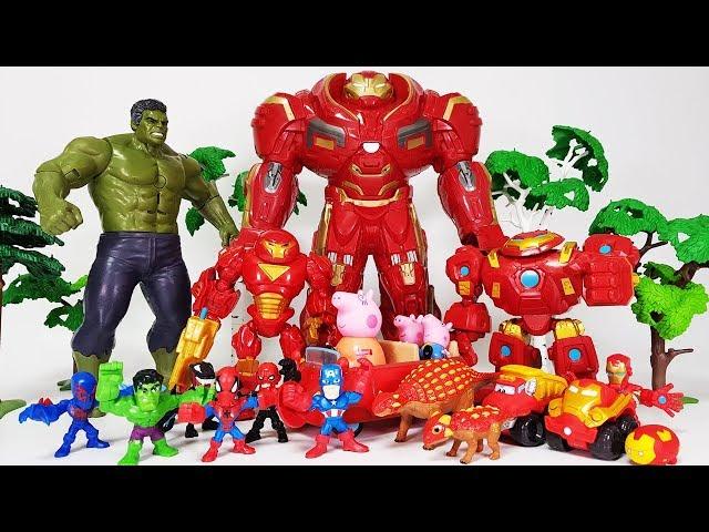 Hulk vs Hulkbuster, Marvel Villains are Coming, Go~! Avengers Spider man, Iron man, Captain America