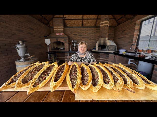 MEAT PIDE RECIPE FROM TURKISH FRIENDS!