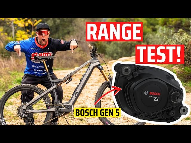 BOSCH CX Gen 5 Battery Range Test  -  Bosch Vs Brose, DJI Avinox, Shimano & Yamaha