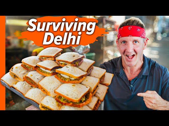 How India Survives without Meat!! Delhi's Anti-Meat Street Food!!