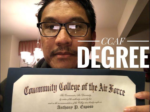 CCAF (College Of The Air Force) Degree