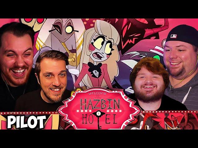 Hazbin Hotel PILOT Group REACTION