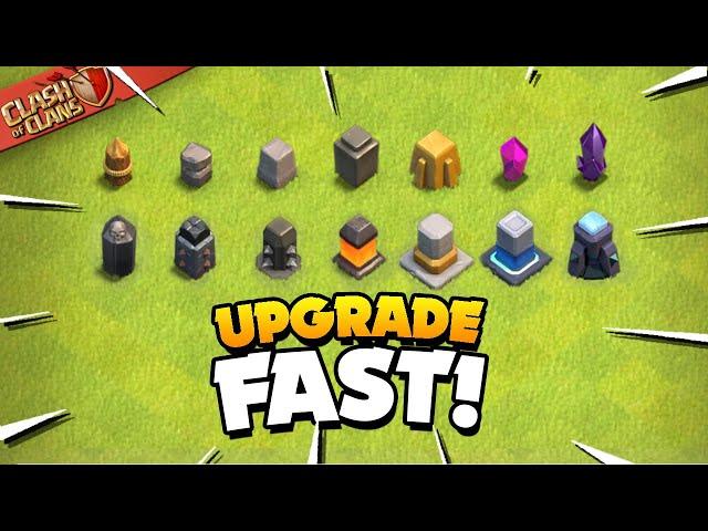 Secrets to Upgrade Your Walls Fast (Clash of Clans)