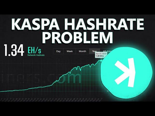 Kaspa Will Have A Hashrate Problem Very Soon