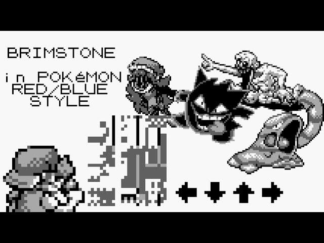 Brimstone in Pokémon Red and Blue Style