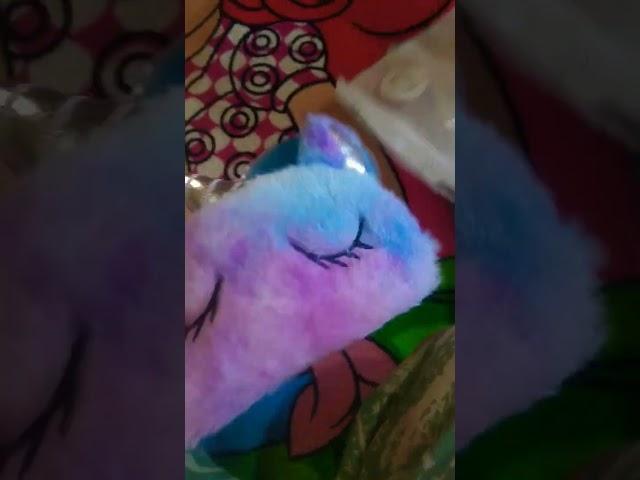 unicorn  multicolour gel eye sleeping mask price is 206#