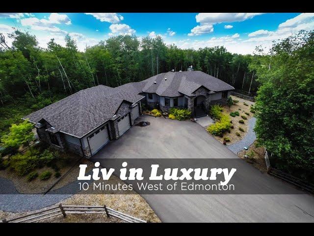 Luxury Acreage West of Edmonton for Sale