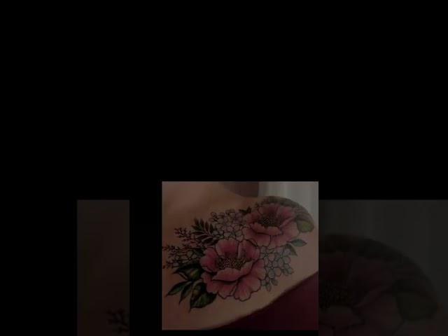 Top 10 Neo-traditional flowers tattoos ideas