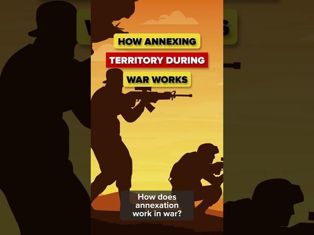 How Annexing Territory During War Works