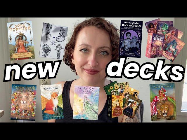 New Tarot & Oracle Decks in July ️ Upcoming Deck Releases