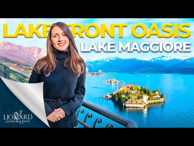 Prestigious Oasis In Front Of Lake Maggiore For Sale | Lionard