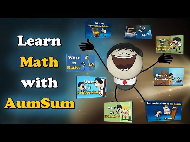 Pythagoras Theorem, Fractions, Ratio, Proportion and much more!! | #aumsum #kids #science