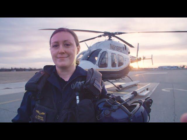 Stunning Female Rescue Helicopter Pilot Navigating Skies With New York Police Department